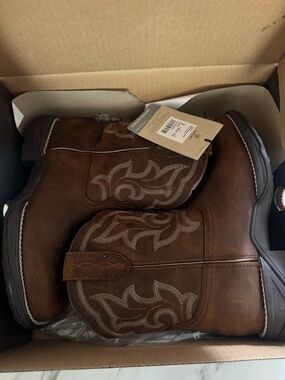 Ariat Brown Western Cowgirl Short Shaft Boots